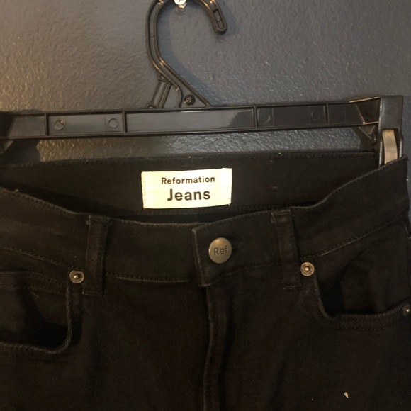 Reformation Black Skinny Jeans - Picture 5 of 7
